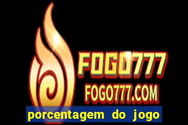 porcentagem do jogo fortune tiger